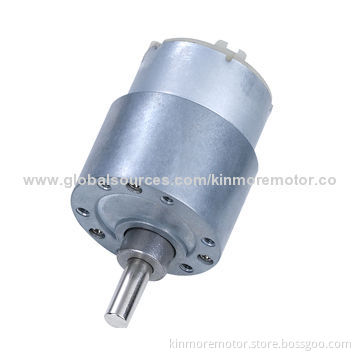 DC Gear Motor for Vending Machines and Satellites, 24V Voltage, with Carbon Brush DC Motor